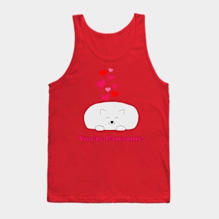 You're Pawsome Kitty Tank Top